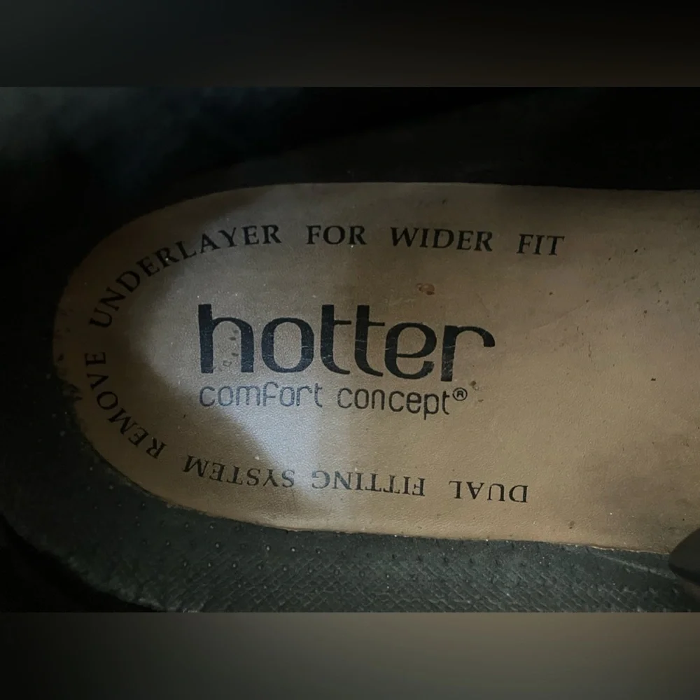 EUC Hotter Comfort Concept Dual Fitting System Leather, Regular or Wide US 13